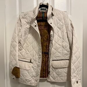 Lauren Jeans Company Ralph Lauren Quilted Riding Coat Size M